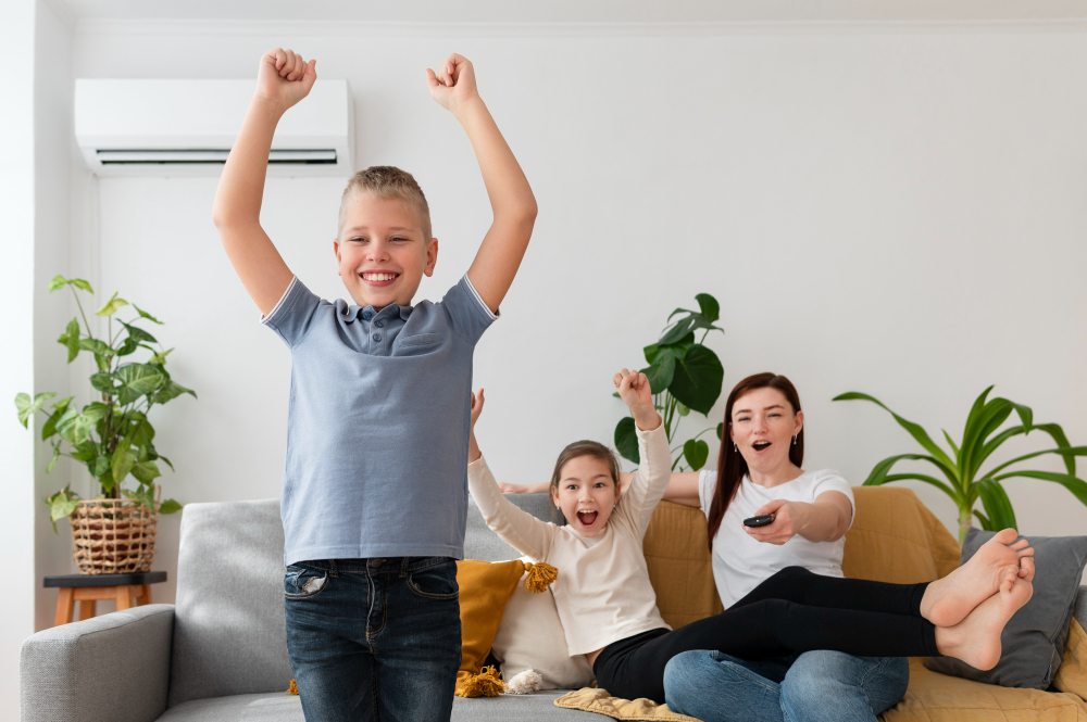 Como economizar com ar condicionado? 4 ar condicionado familia