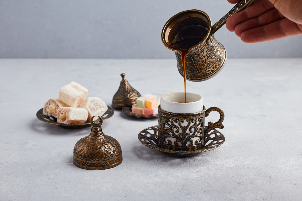 Como fazer café Turco em casa? 4 cafezinho turco