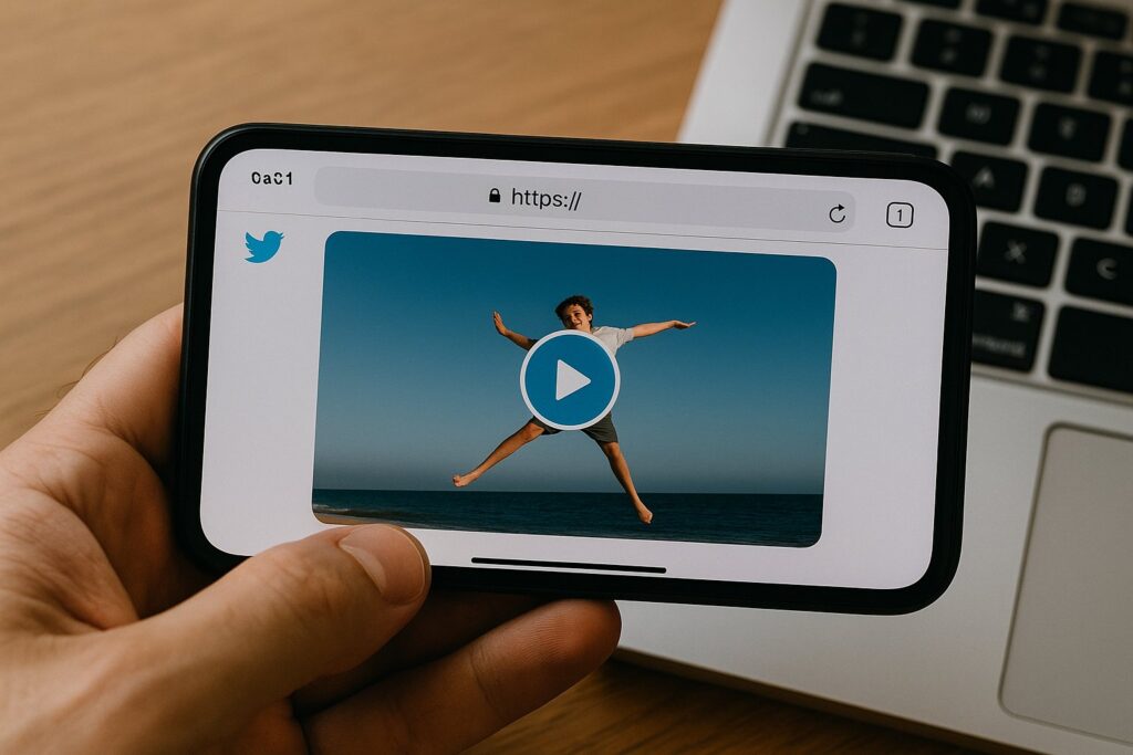 salvar videos do Twitter