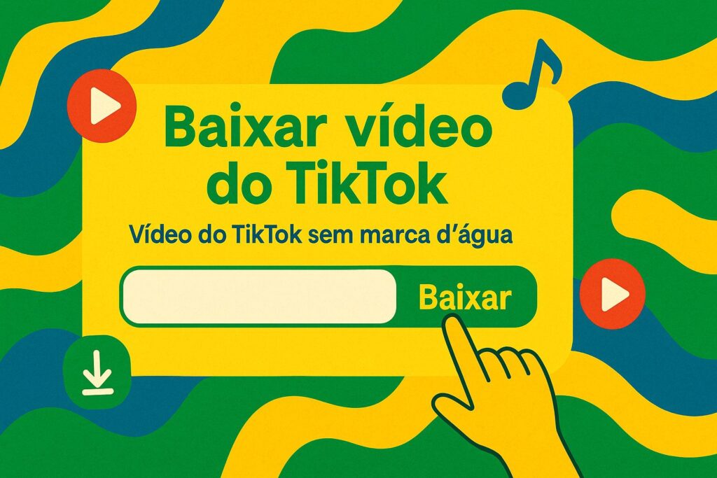 Baixar Vídeo do TikTok Sem Marca D'água
